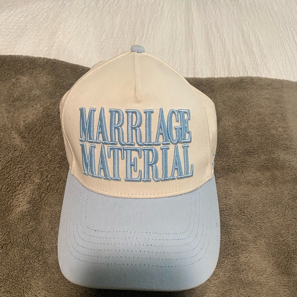 Bridemerch Blue and White Women's Hat